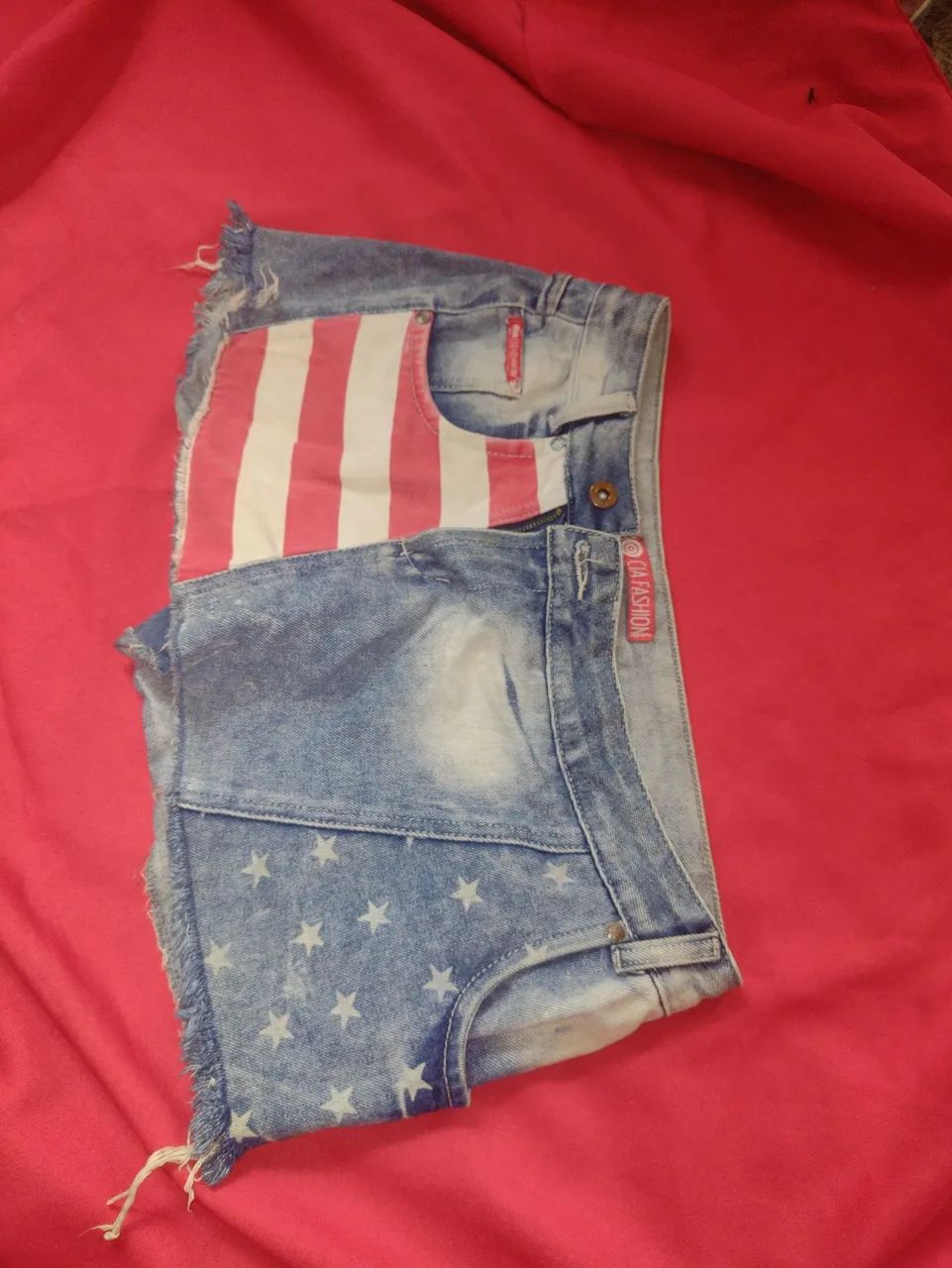 Short jeans feminina  - Foto 4