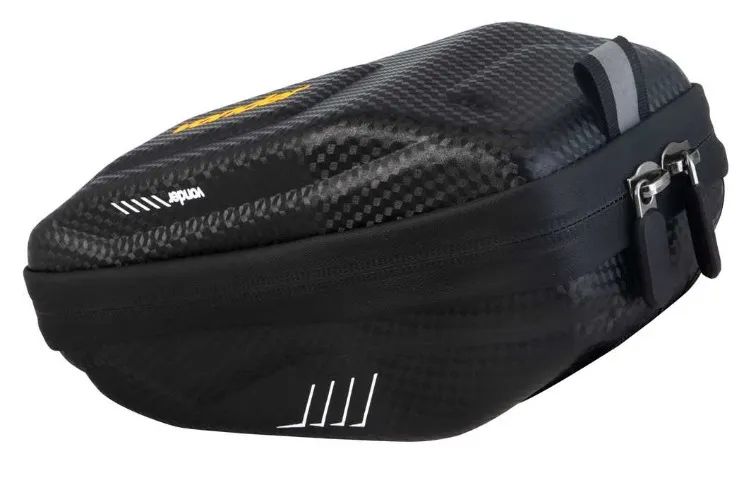 BOLSA DE SELIM PARA BICICLETA VONDER IMPERMEÁVEL COM 3 COMPARTIMENTOS - Foto 4