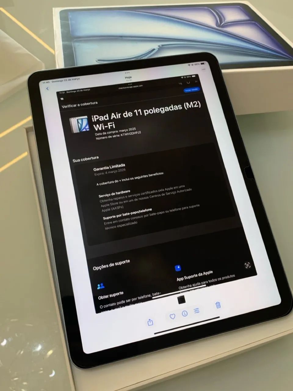 iPad Air m2 128gb 1 ano de garantia Apple - Foto 6