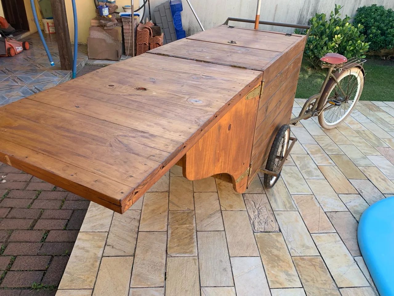 Bicicleta com carrinho para eventos - Foto 6