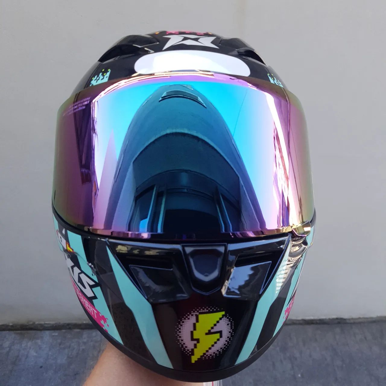 Capacete axxis segment Chama que tem promoção  - Foto 2