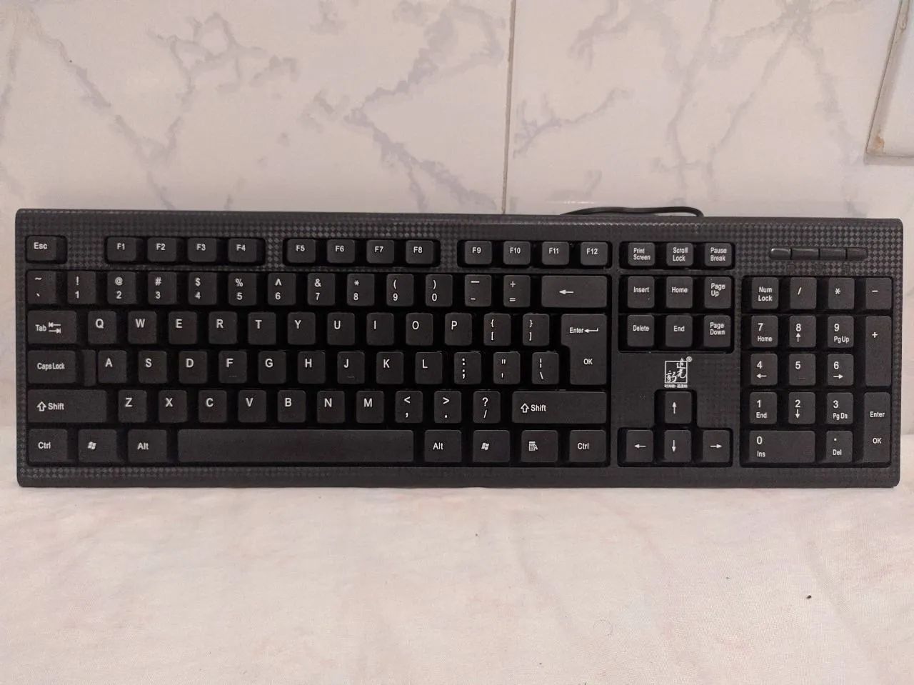 Teclado Q9 USB silencioso + mouse - Foto 3
