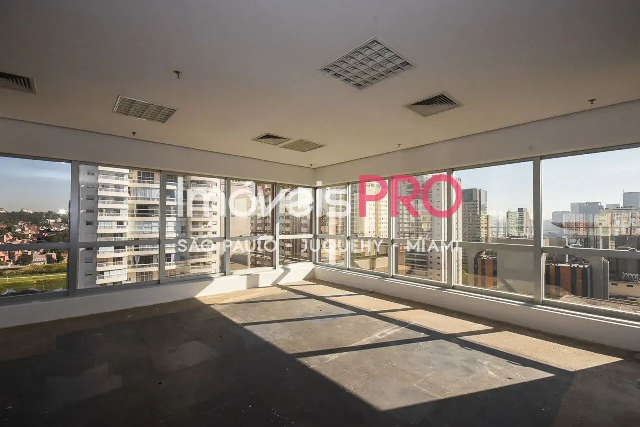 Laje corporativa disponível para investimento com 835,28m² no Brooklin