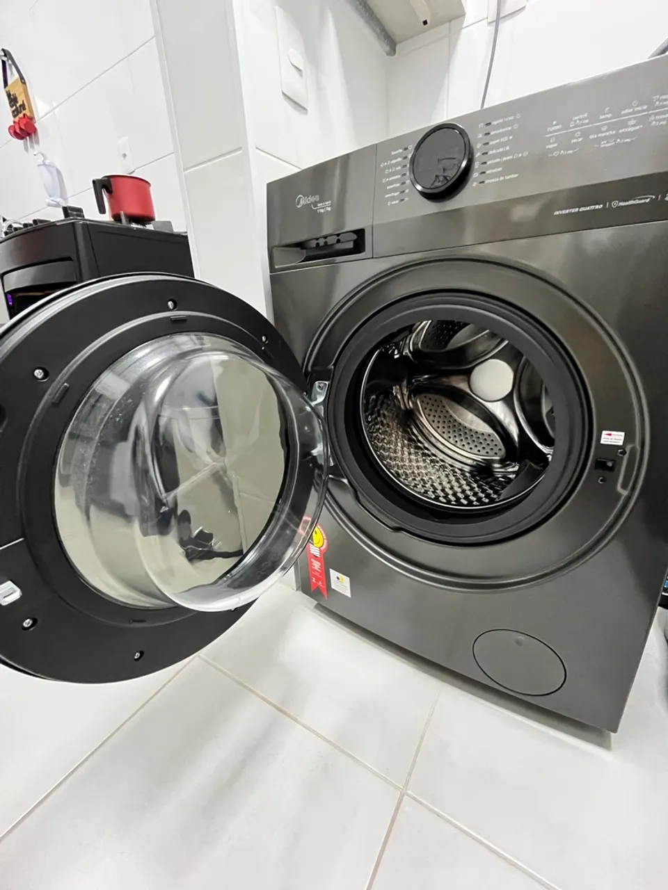 Lavadora Midea Inverter 11kg - Nova!