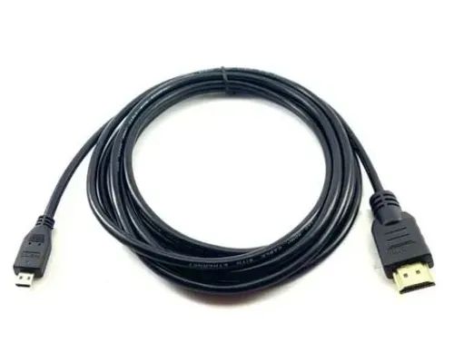 Cabo Micro Hdmi X Hdmi 1,5m 1.4 Ponta Micro Hdmi