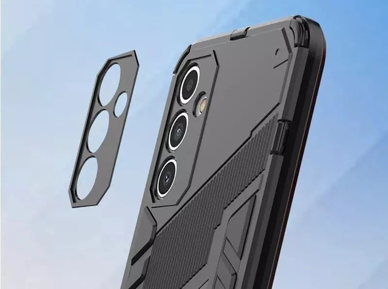 Capa Case Anti Impacto M14 5G com Suporte para Celular - Foto 2