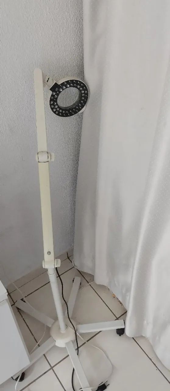 Lupa luminária estética 
