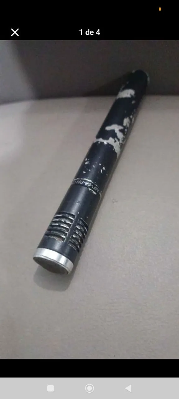 Microfone profissional leson hi hat chimbal com Phantom power