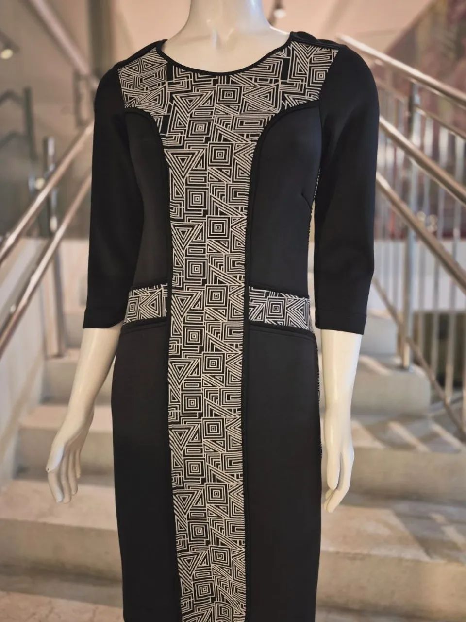 Vestido midi malha grossa - Foto 2