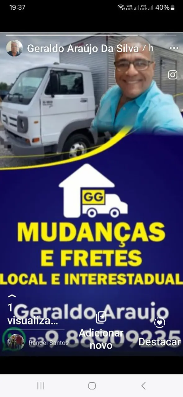 MUDANÇAS E FRETES 