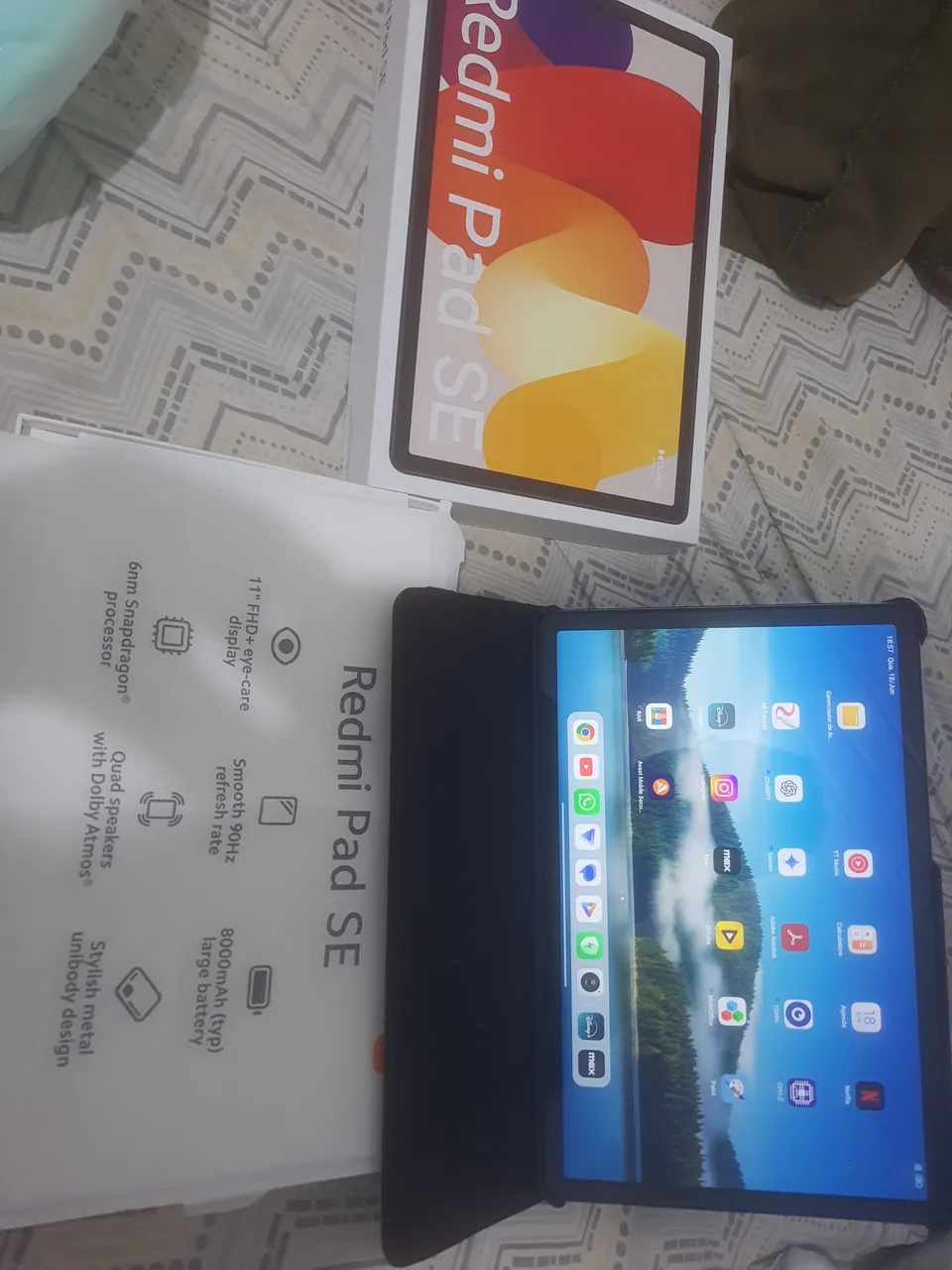 Redmi Pad SE - Tela de 11" e 90Hz 8gb ram e 256gb armazenamento