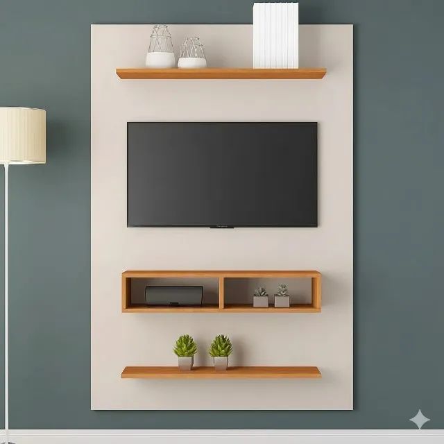 Painel Byte Off White/Mel