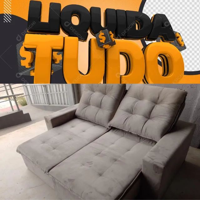 Sofa Monte carlo retratil e reclinavel novo de fabrica