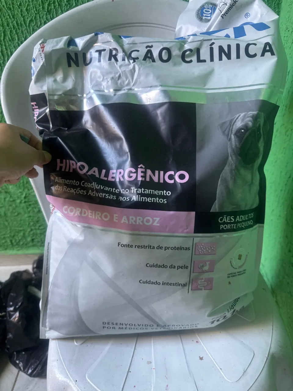 Ração Hipoalergênica para Cães Adultos Porte Pequeno - Cordeiro e Arroz