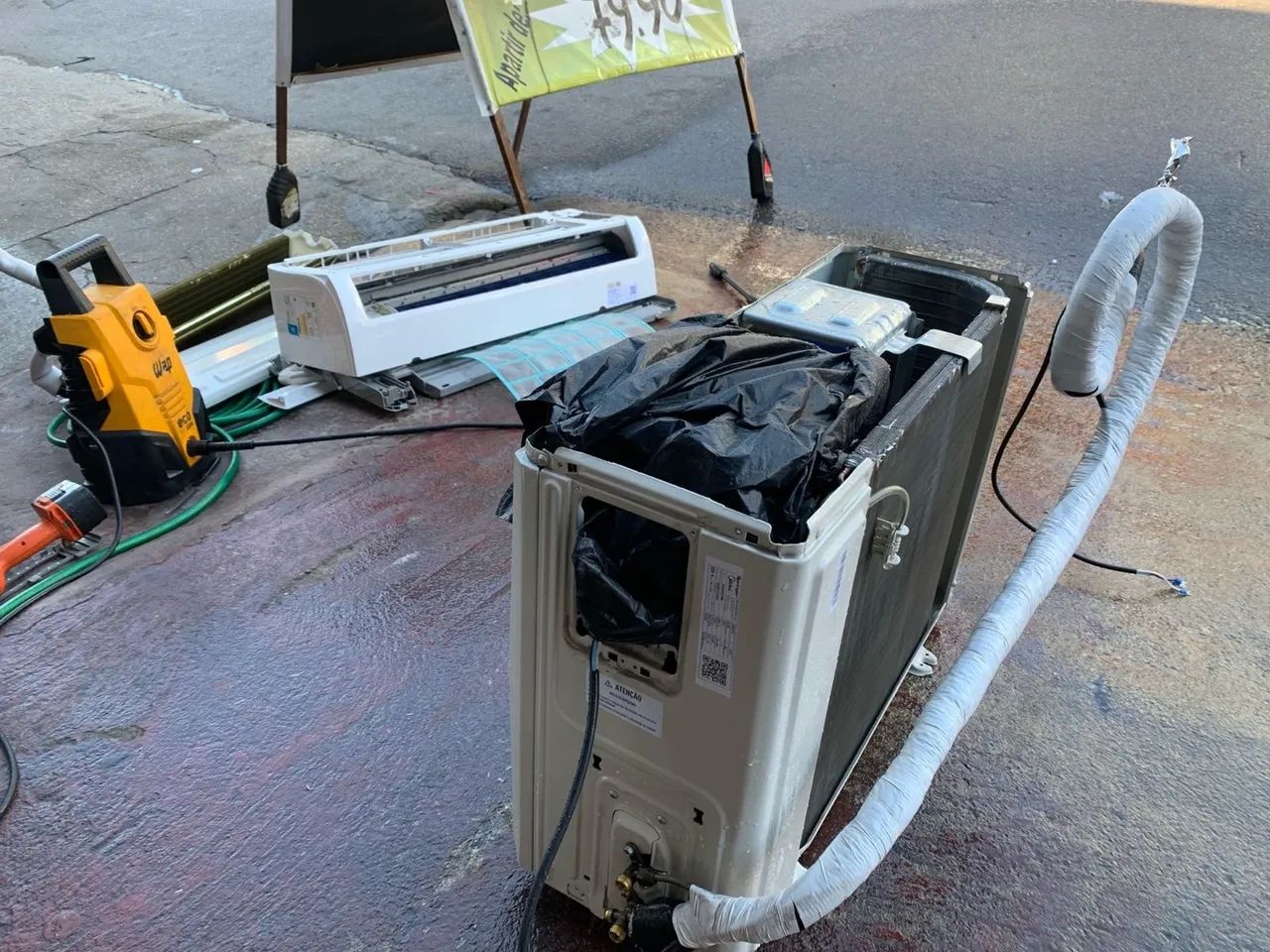 Lavagem de ar condicionado  - Foto 3