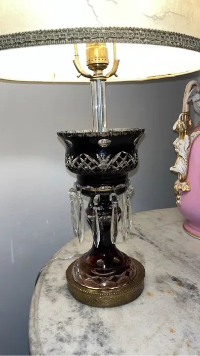 Deslumbrante Abajur em Cristal Double - Foto 2