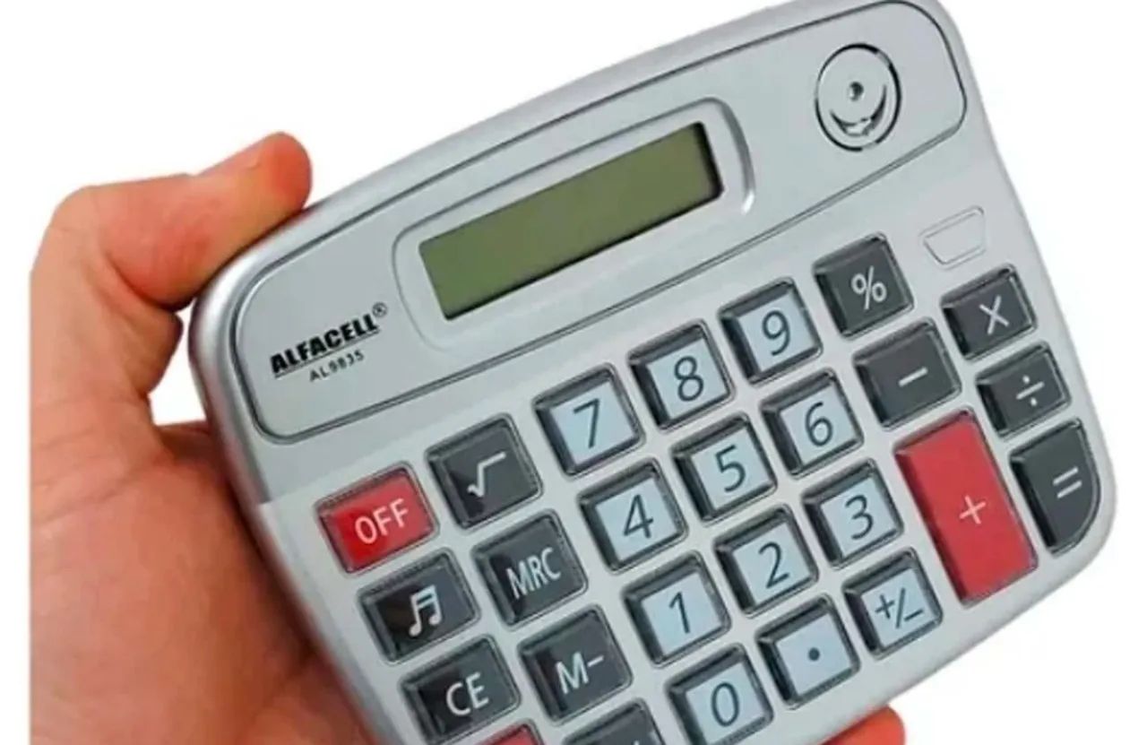 Calculadora Eletrônica De Mesa Digital