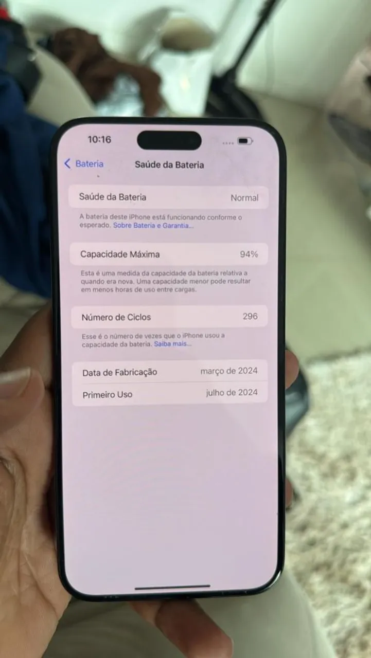 Iphone 15 pro max sem gaveta