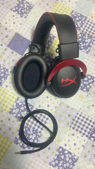 Headset Gamer HyperX Cloud II, Som Surround 7.1, Drivers 53mm, USB e P3, Preto e Vermelho - Foto 6
