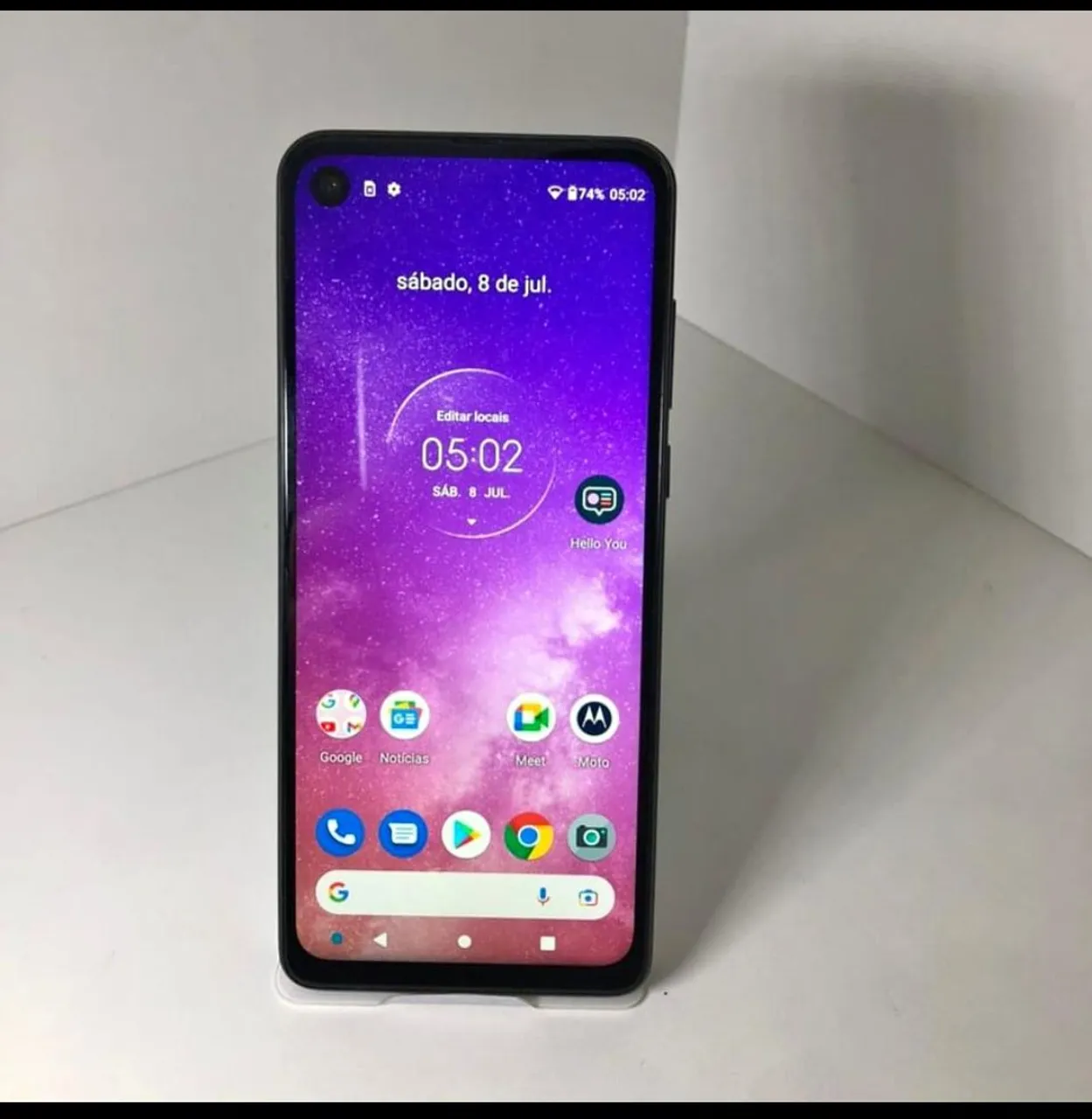Motorola one vision 128 gigas tudo funcionando todo original celular top