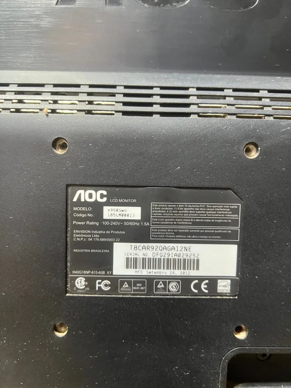 Monitor AOC 21.5 polegadas - Foto 3