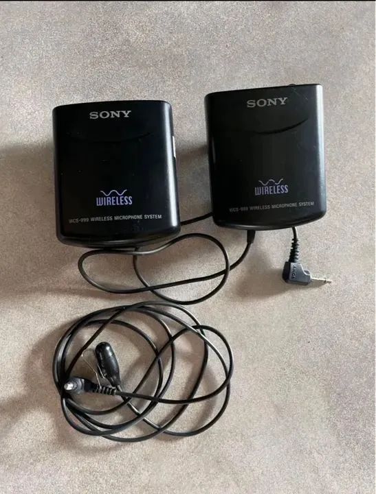 PRA VENDER LOGO!!! Microfone sem fio Sony WCS-999