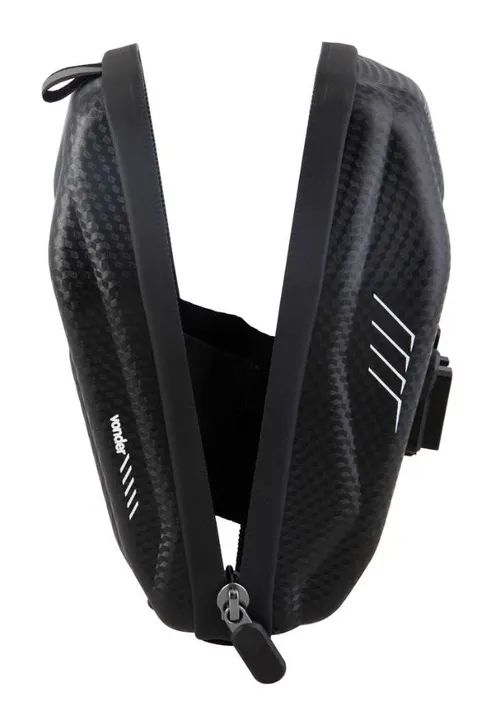 BOLSA DE SELIM PARA BICICLETA VONDER IMPERMEÁVEL COM 3 COMPARTIMENTOS - Foto 3