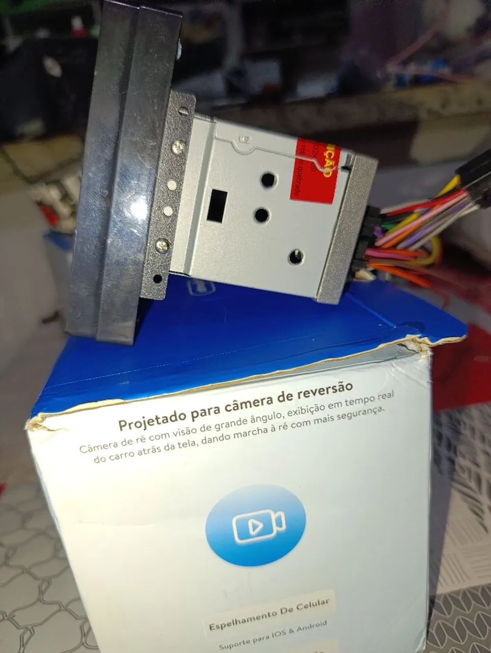 Central multimídia 1 din para 2 dim  - Foto 4