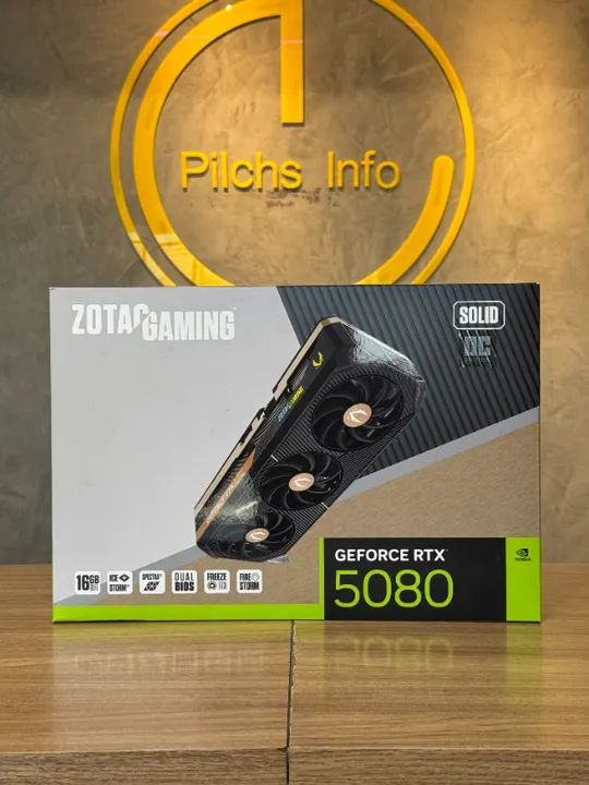 RTX 5080 16GB Zotac NOVA - Loja Física - Garantia - Olx Pay