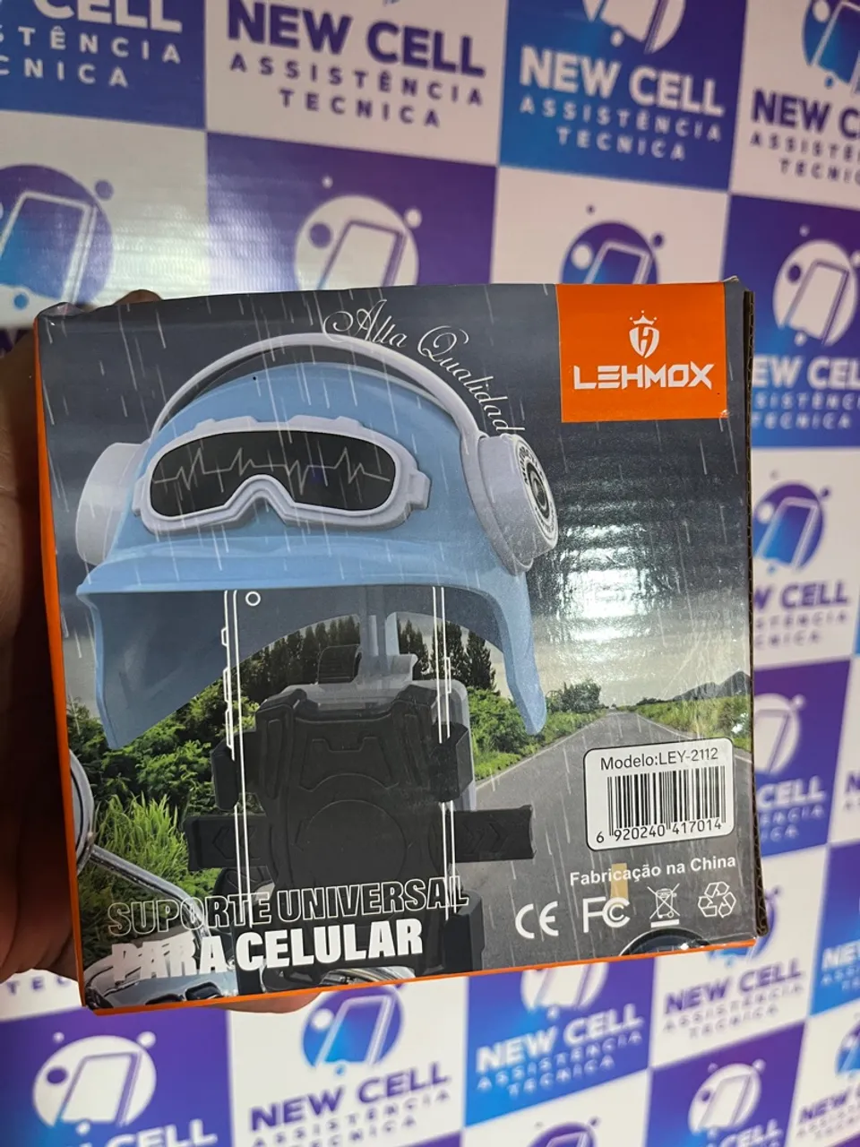 Suporte celular para moto