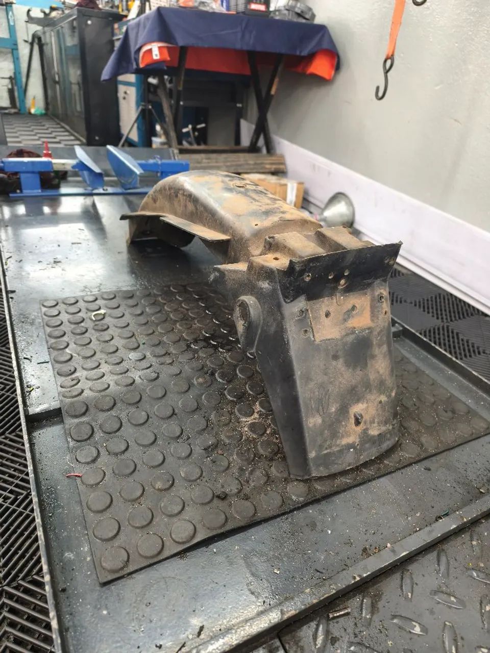 Paralama traseiro ybr pra cortar - Foto 4