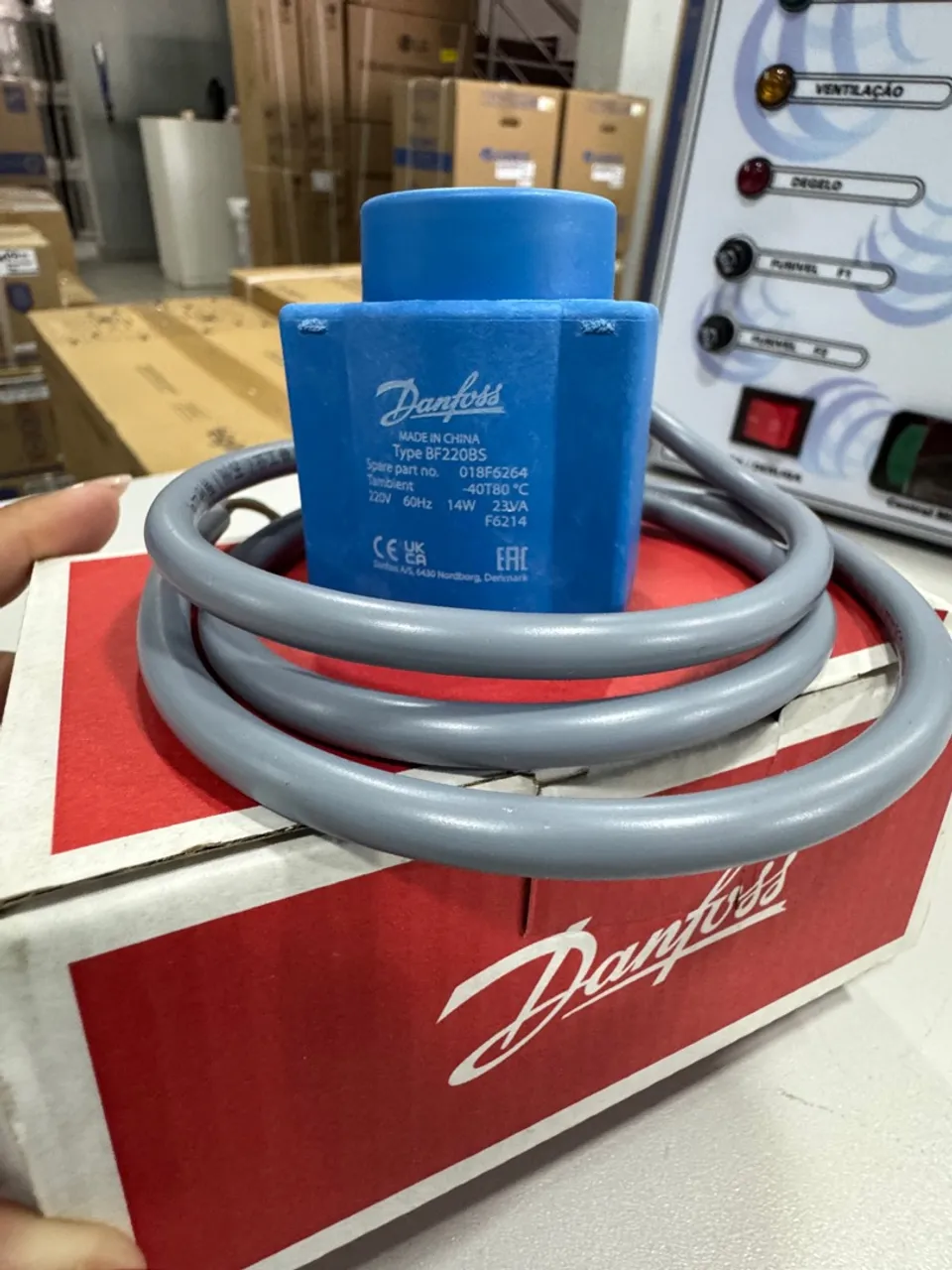 Bobina válvula Solenoide 14w 220v/60HZ