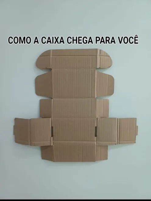 Caixa de papelão para envio correios
