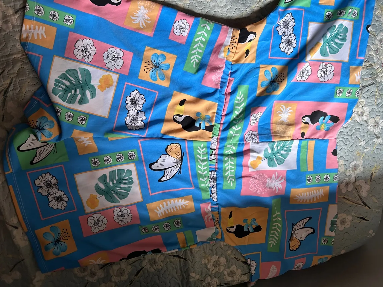 Macacão estampado tamanho único