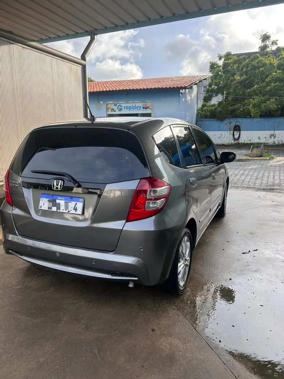 HONDA FIT LX 2014 AUTOMÁTICO IPVA 25 PAGO  - Foto 5