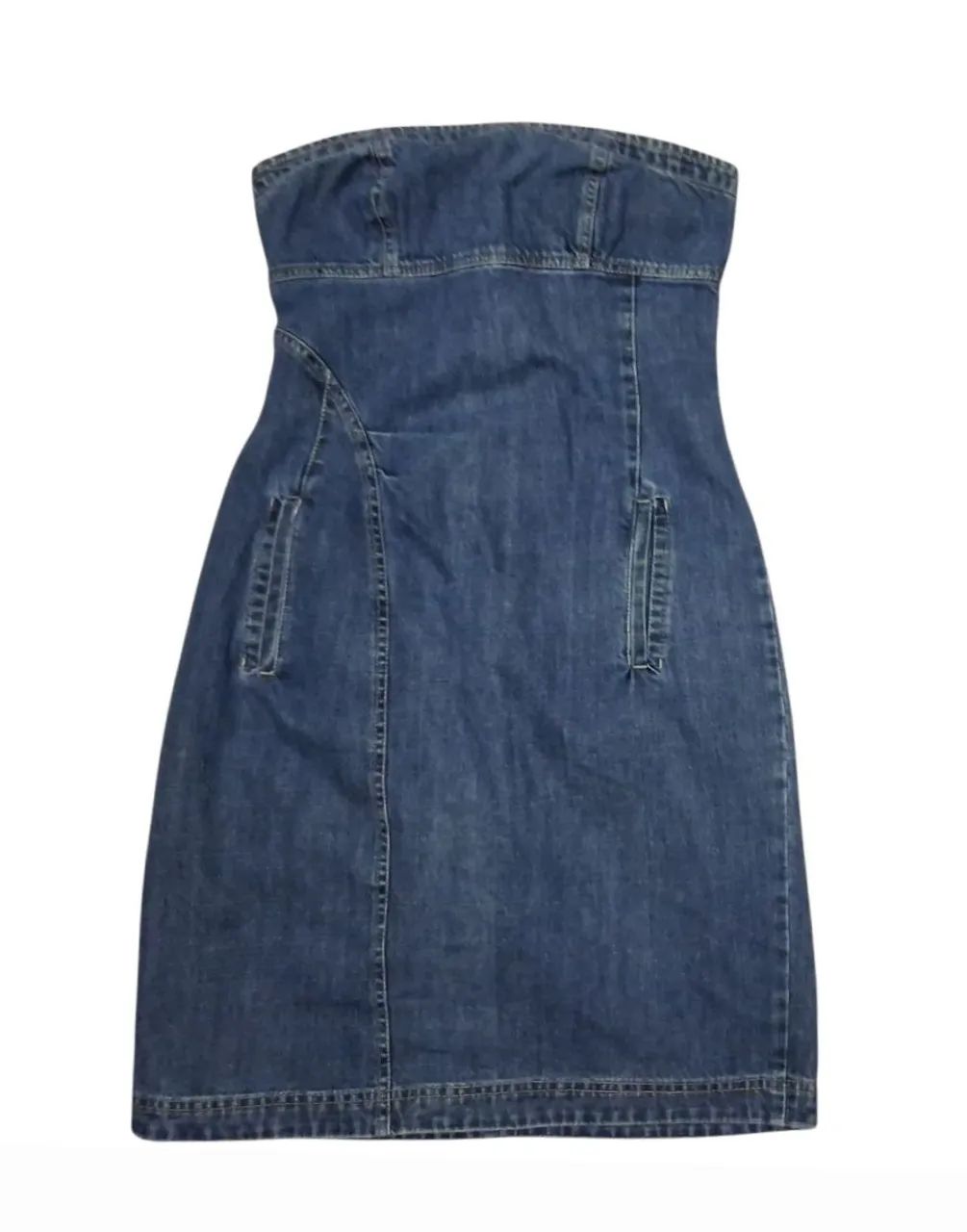 Lindo Vestido jeans tomara que caia da Sacada - Foto 4