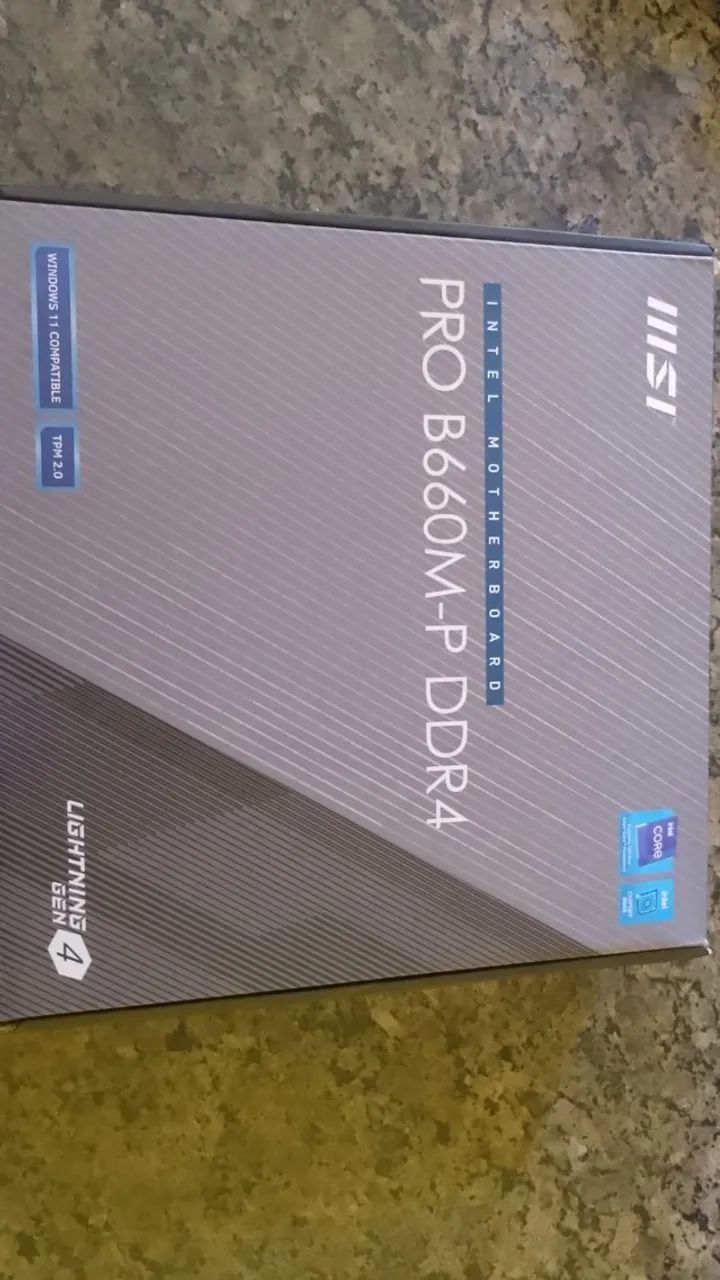 MSI PRO B660M-P DDR4 ProSeries Motherboard + 24GB RAM64317905318403124