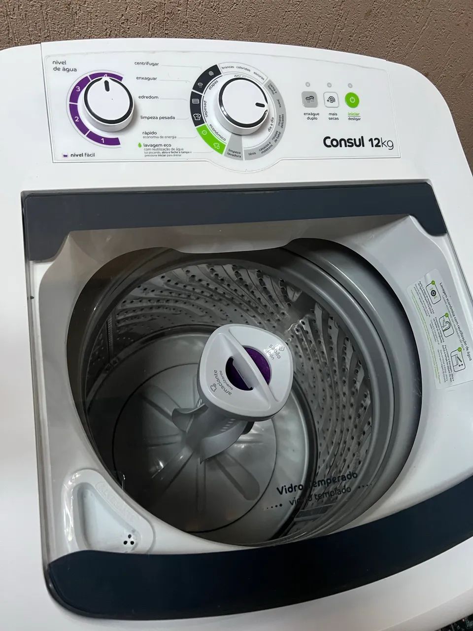 Lavadora Consul 12 kg - Apenas 4 meses de uso! - Foto 2