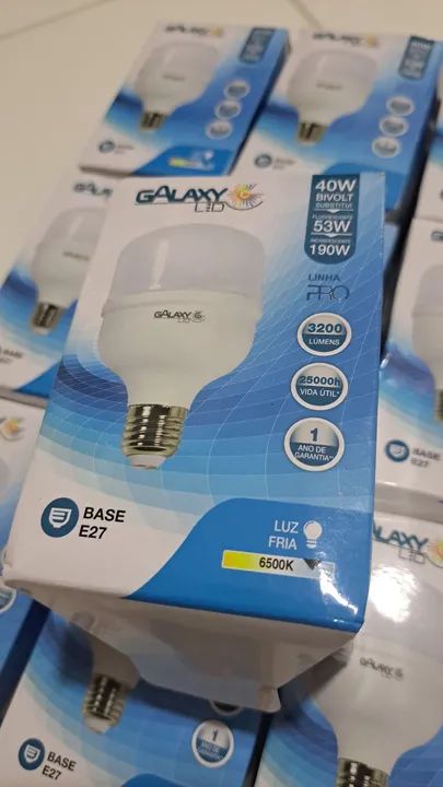 Lâmpadas LED Galaxy 40W -  E27 EM CAMAÇARI  - Foto 2