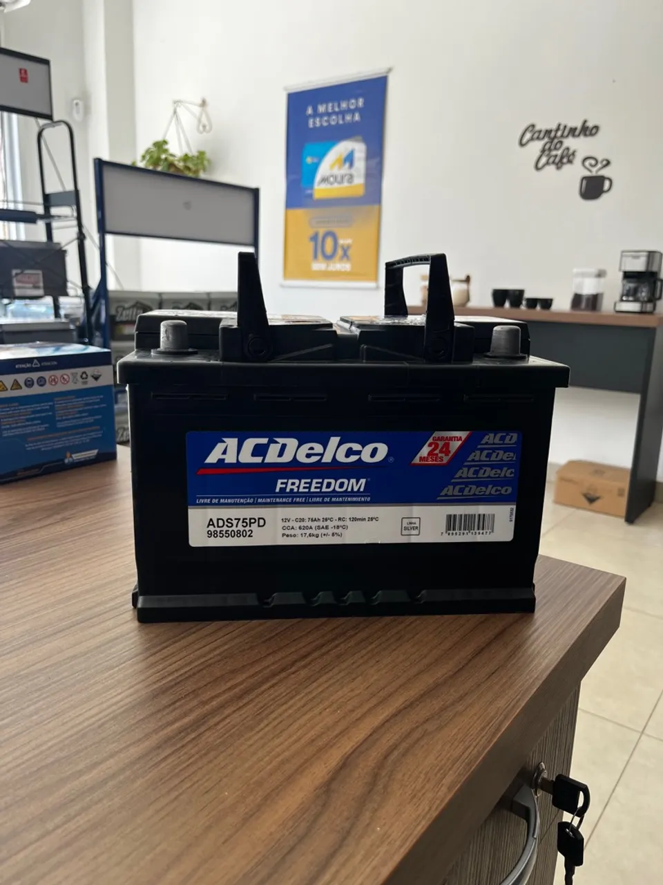 Bateria ACDelco Freedom semi nova