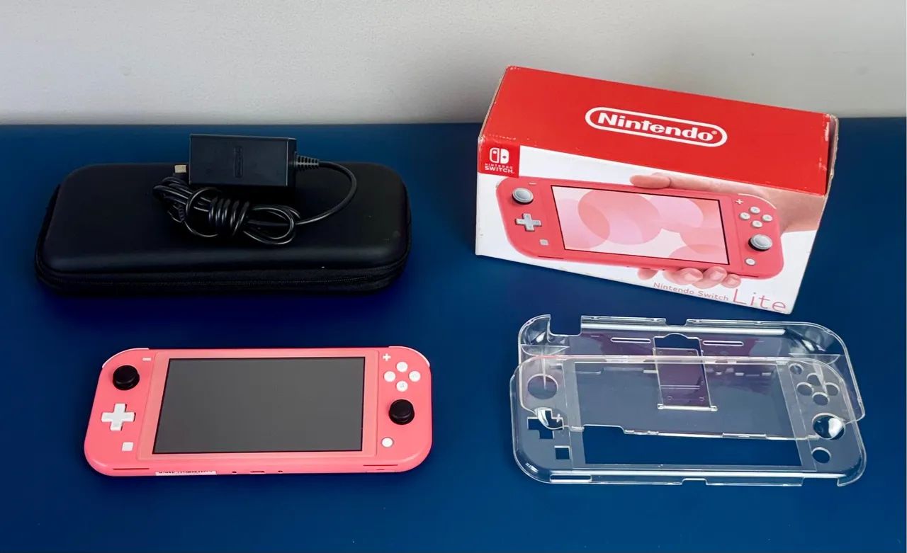 Nintendo Switch LITE DESBLOQUEADO - ACEITO TROCAS / PARCELAMENTO EM ATÉ 12x