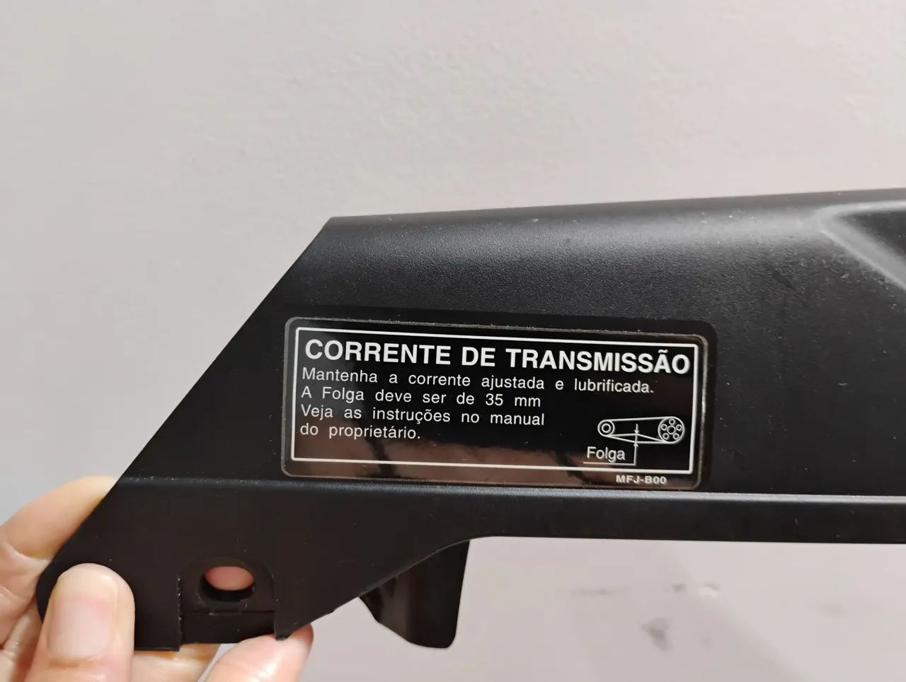 Capa de corrente para NC750 original Semi Nova - Foto 3