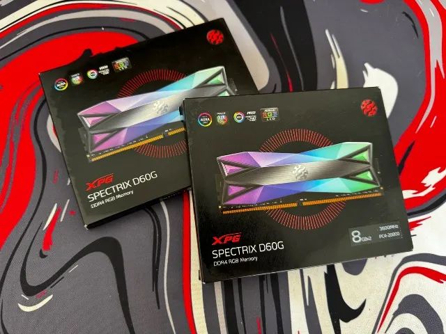 2x XPG Spectrix D60G RGB RAM Memory 16GB (2x8GB) 3600MHz DDR4 CL1864296991279746120