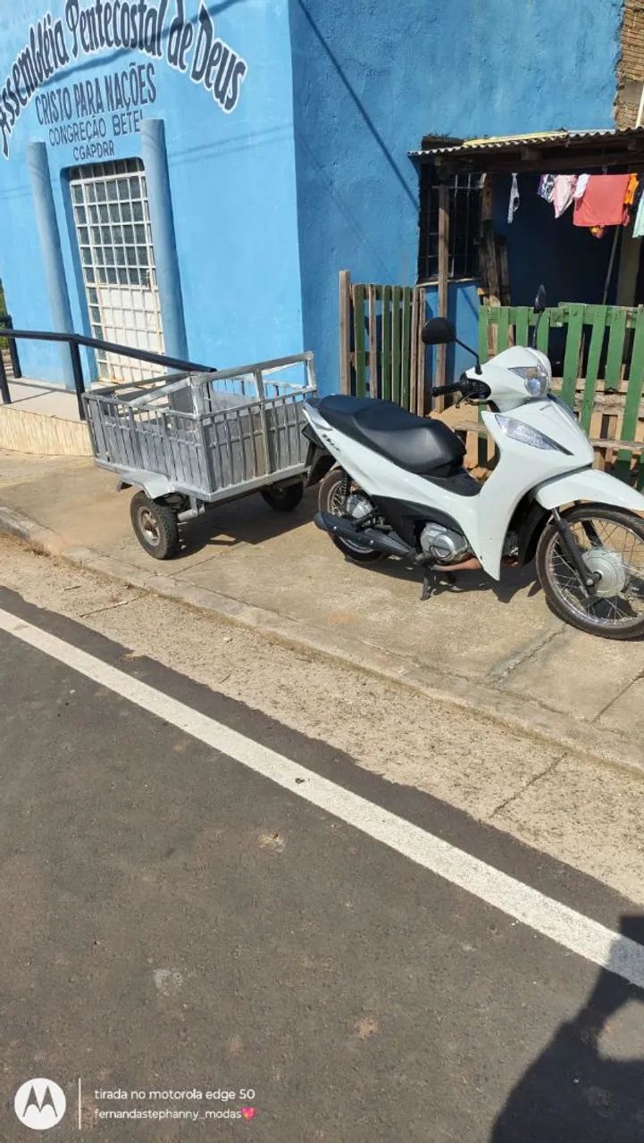 Carrocinha pra moto 