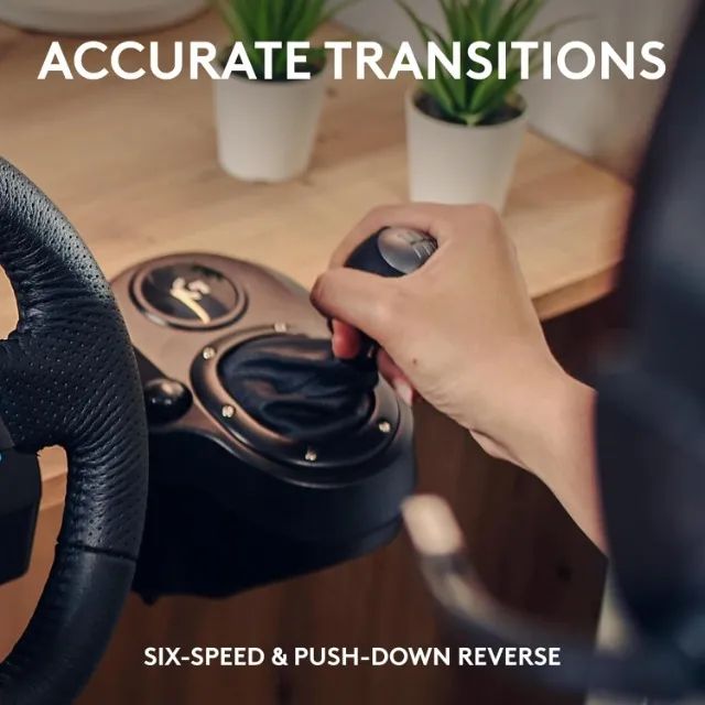 Câmbio Logitech G Driving Force - Compatível com Volantes Logitech G923, G29 e G920  - Foto 3