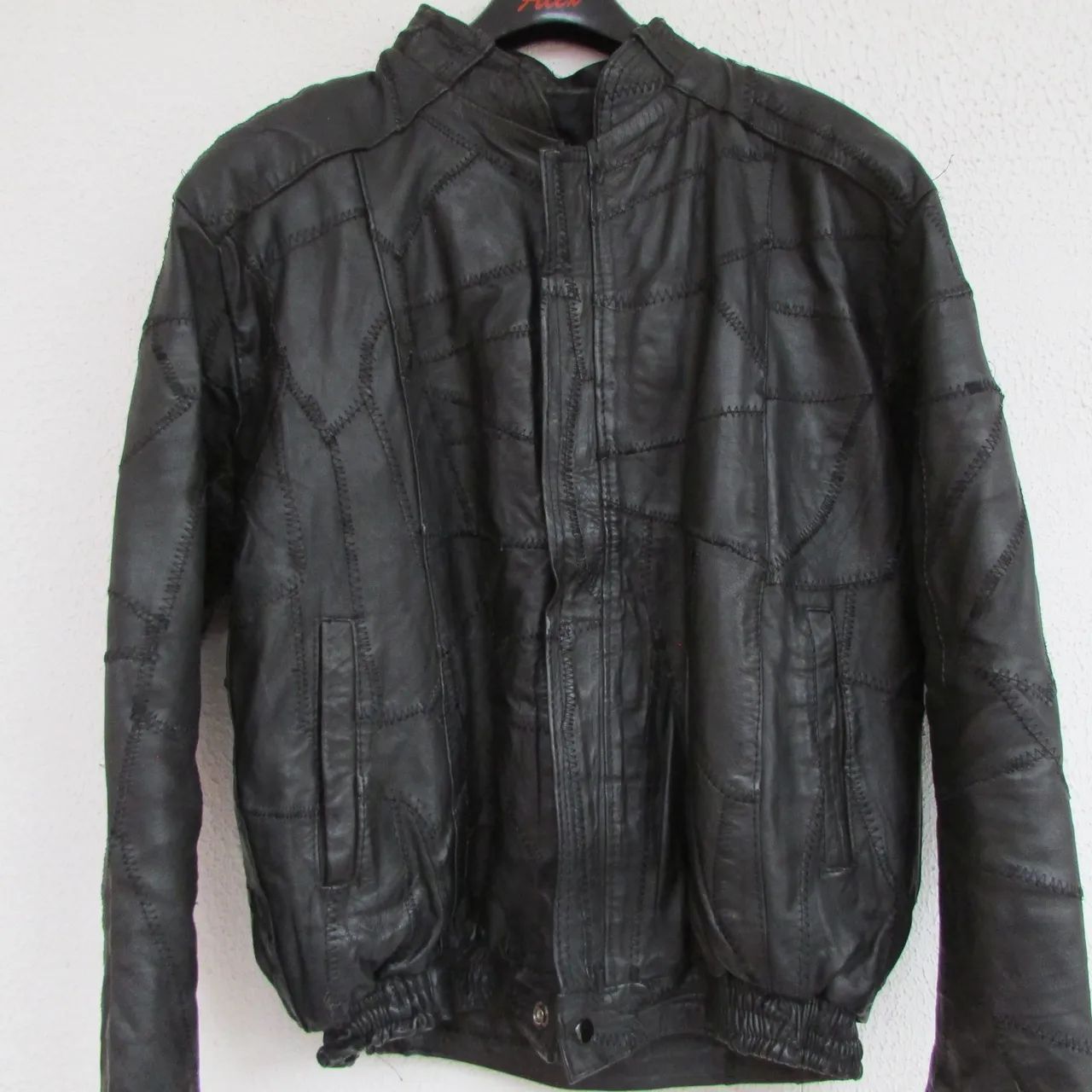 Jaqueta de Couro marca Dormeuil england - Foto 2