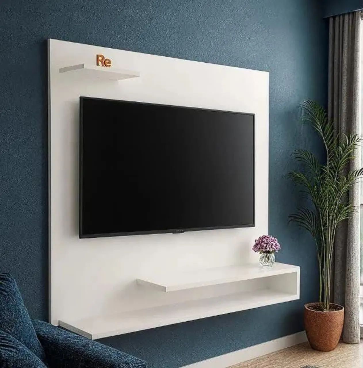 Painel até 50 polegadas em mdf/entrega e instalação grátis  - Foto 2