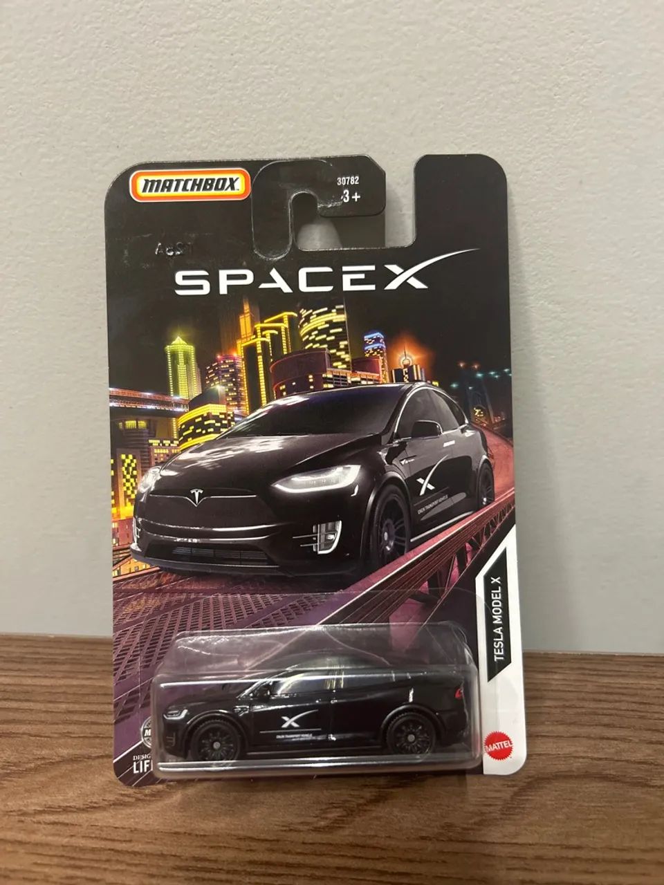 Carrinho Match Box Tesla Model X