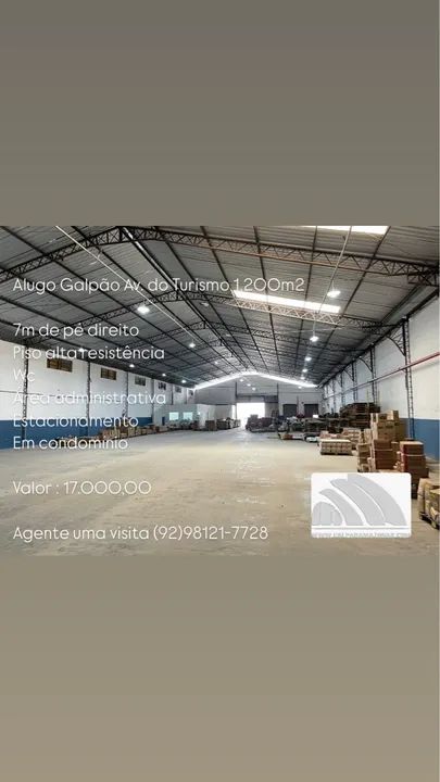 Galpão 1.200m2 Av. do Turismo  - Foto 3
