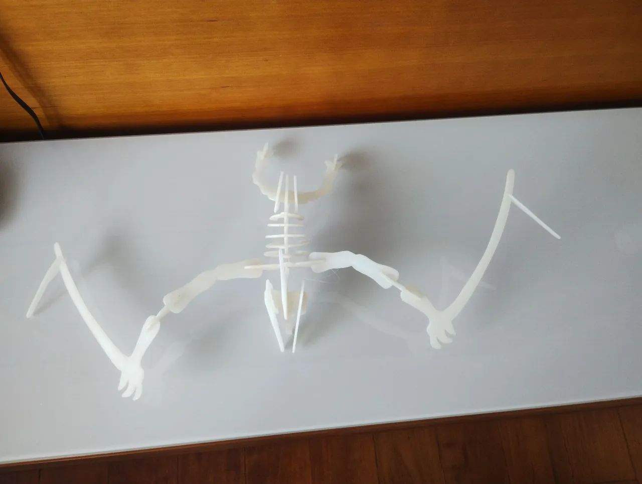 Esqueleto de Pterodáctilo Brilhante 